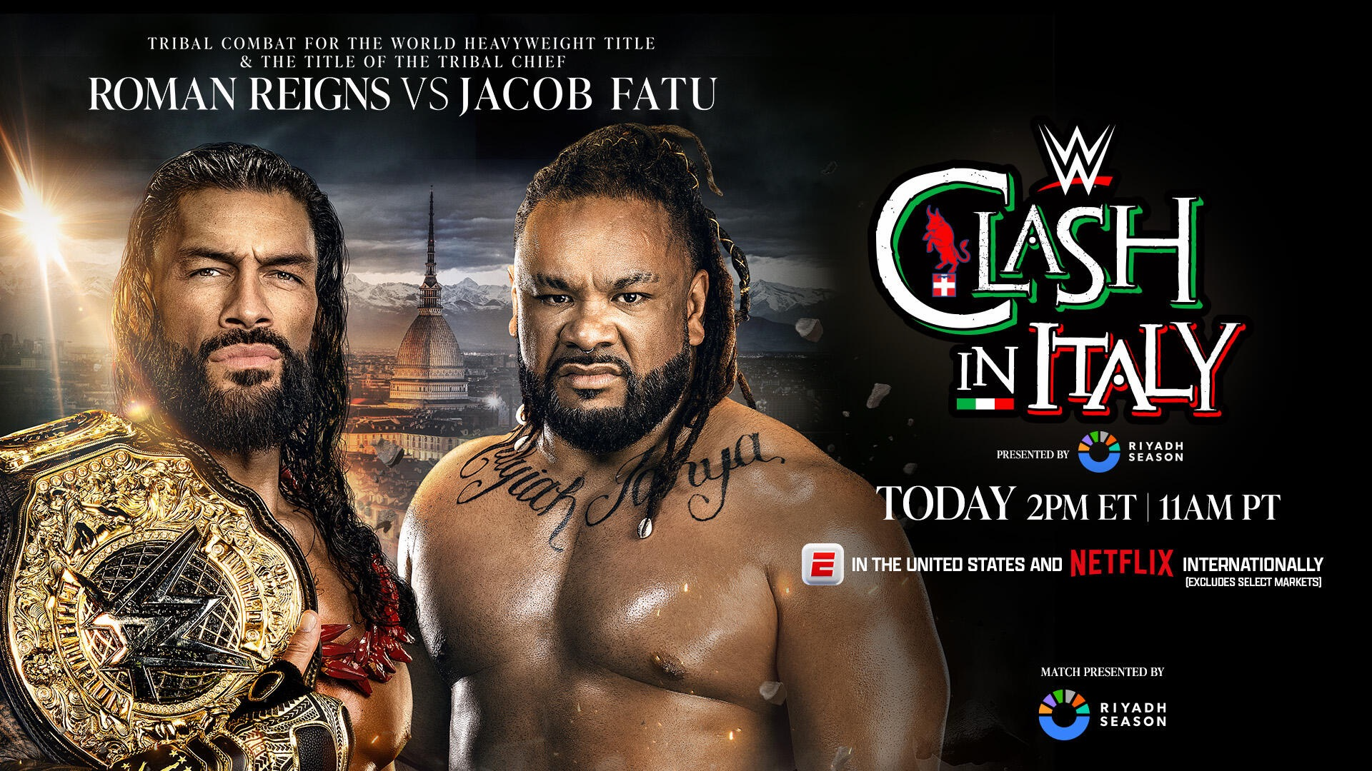 Resultados WWE Clash in Italy – 31 mayo 2026