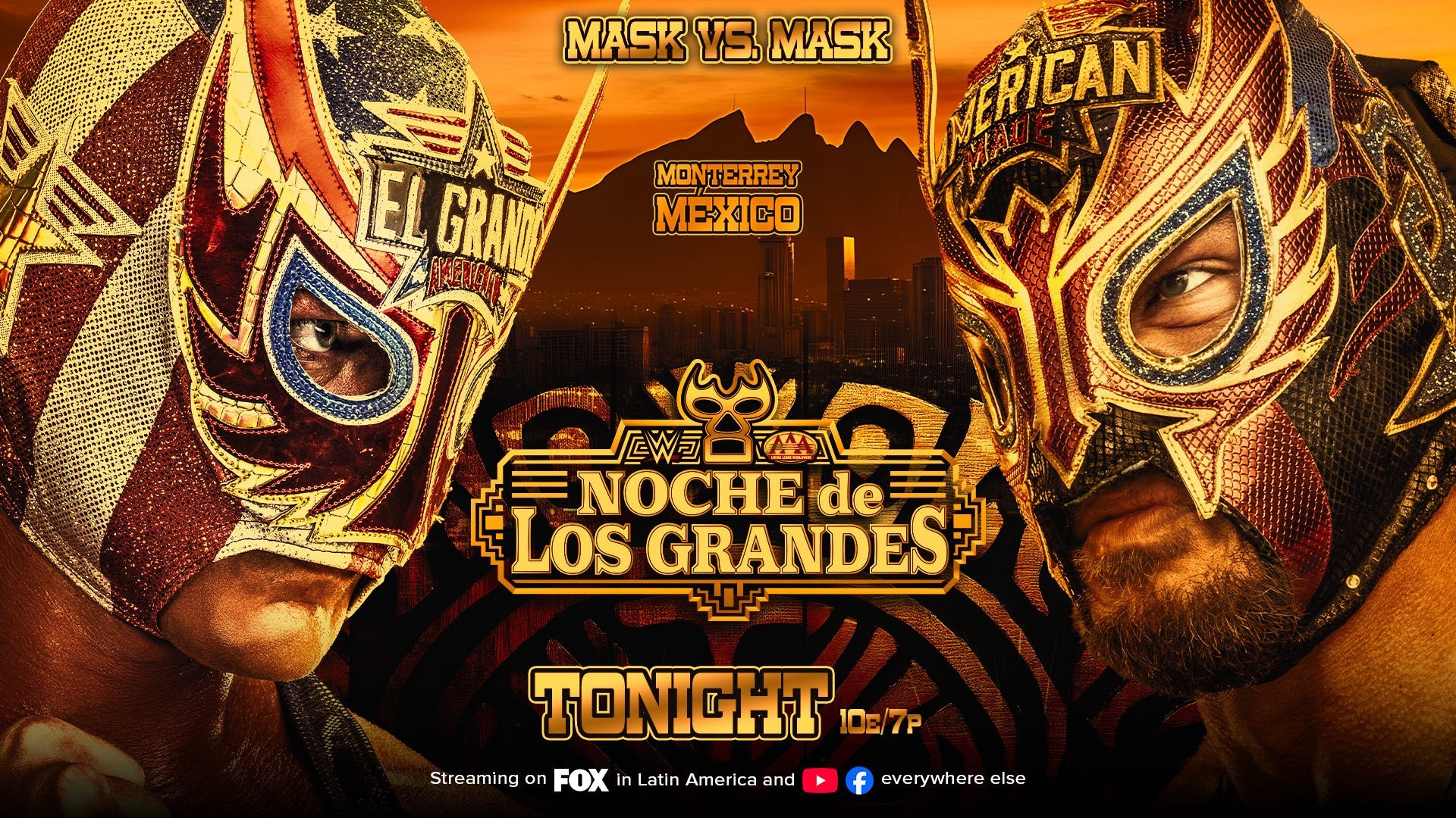Resultados Luchalibre AAA – Noche de los Grandes 30 mayo 2026