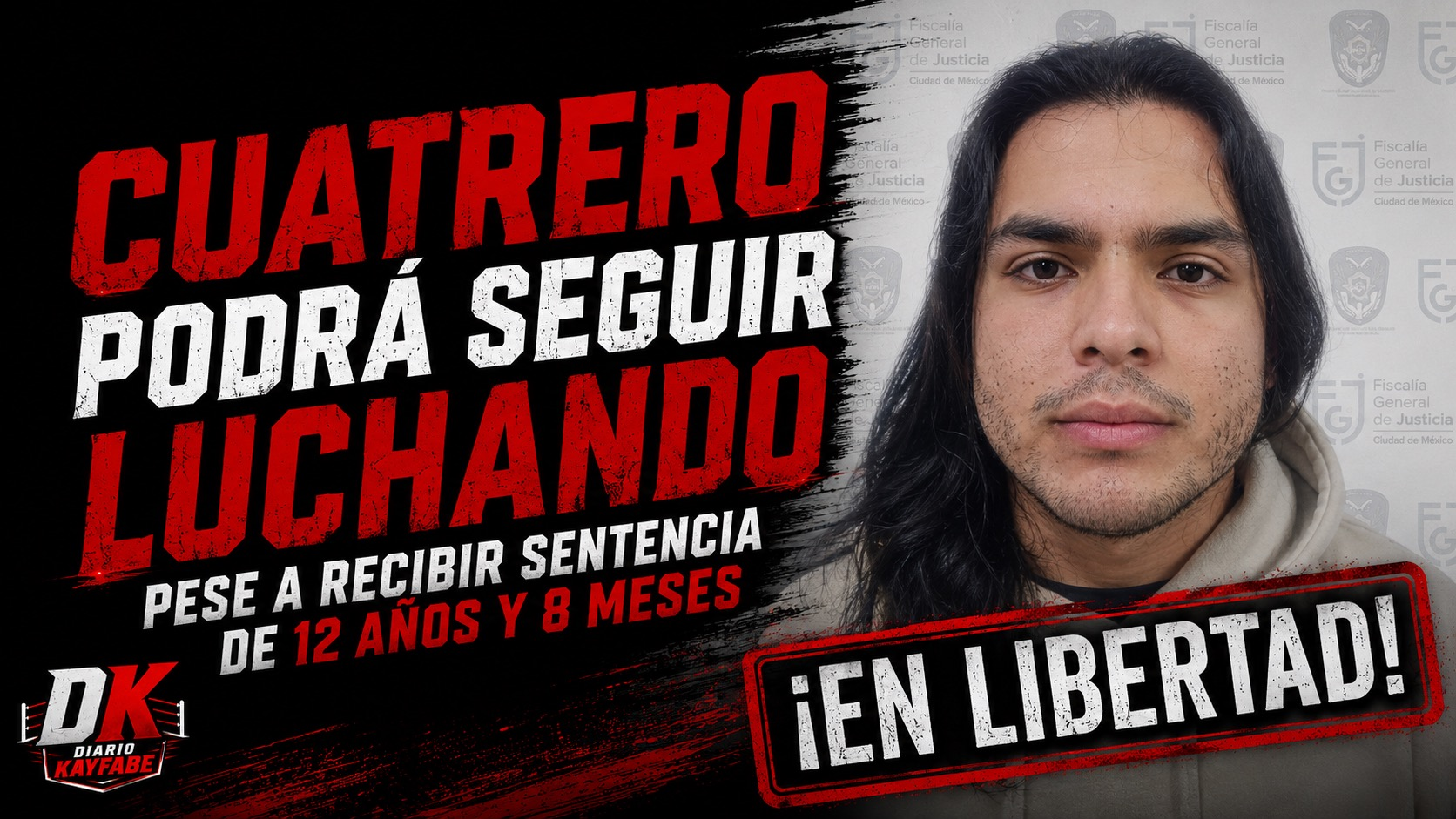 Cuatrero podrá seguir luchando pese a recibir sentencia de 12 años y 8 meses