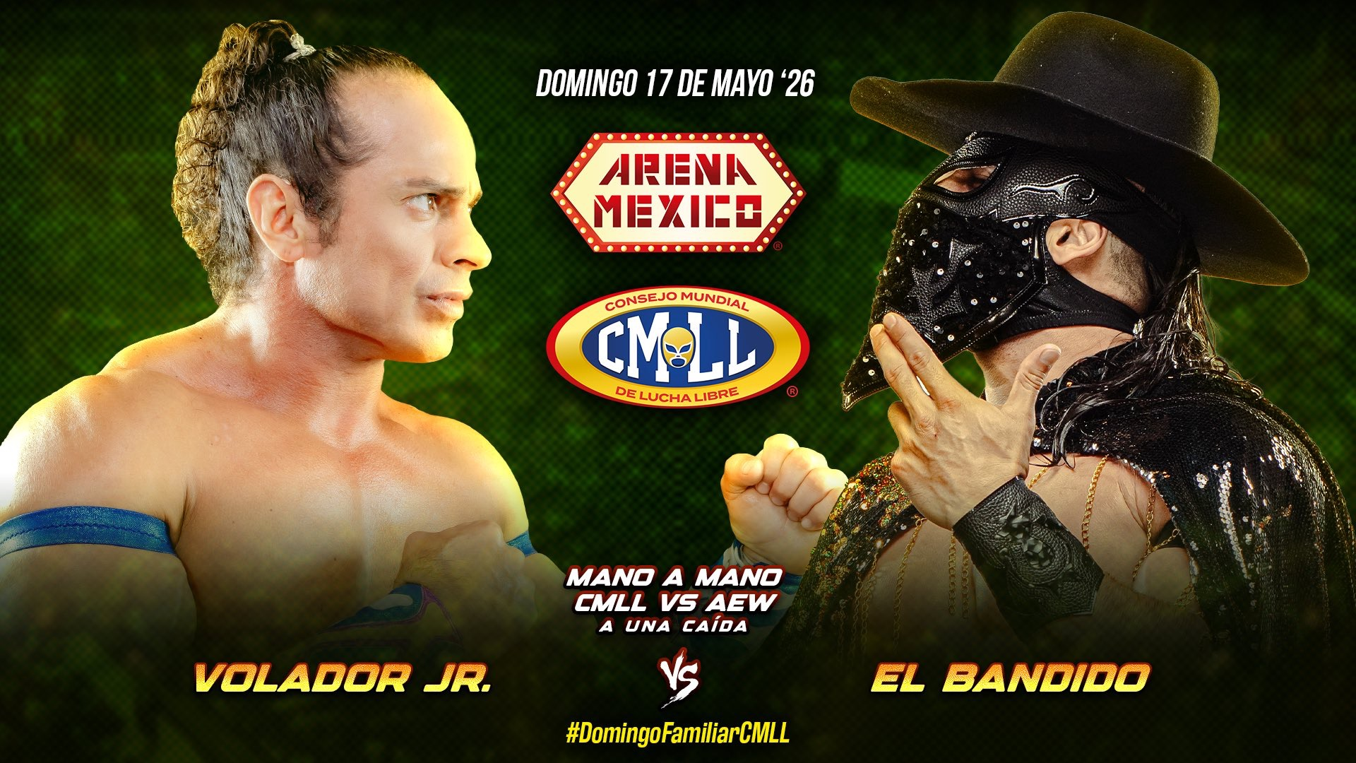 Resultados CMLL Arena México – 17 mayo 2026