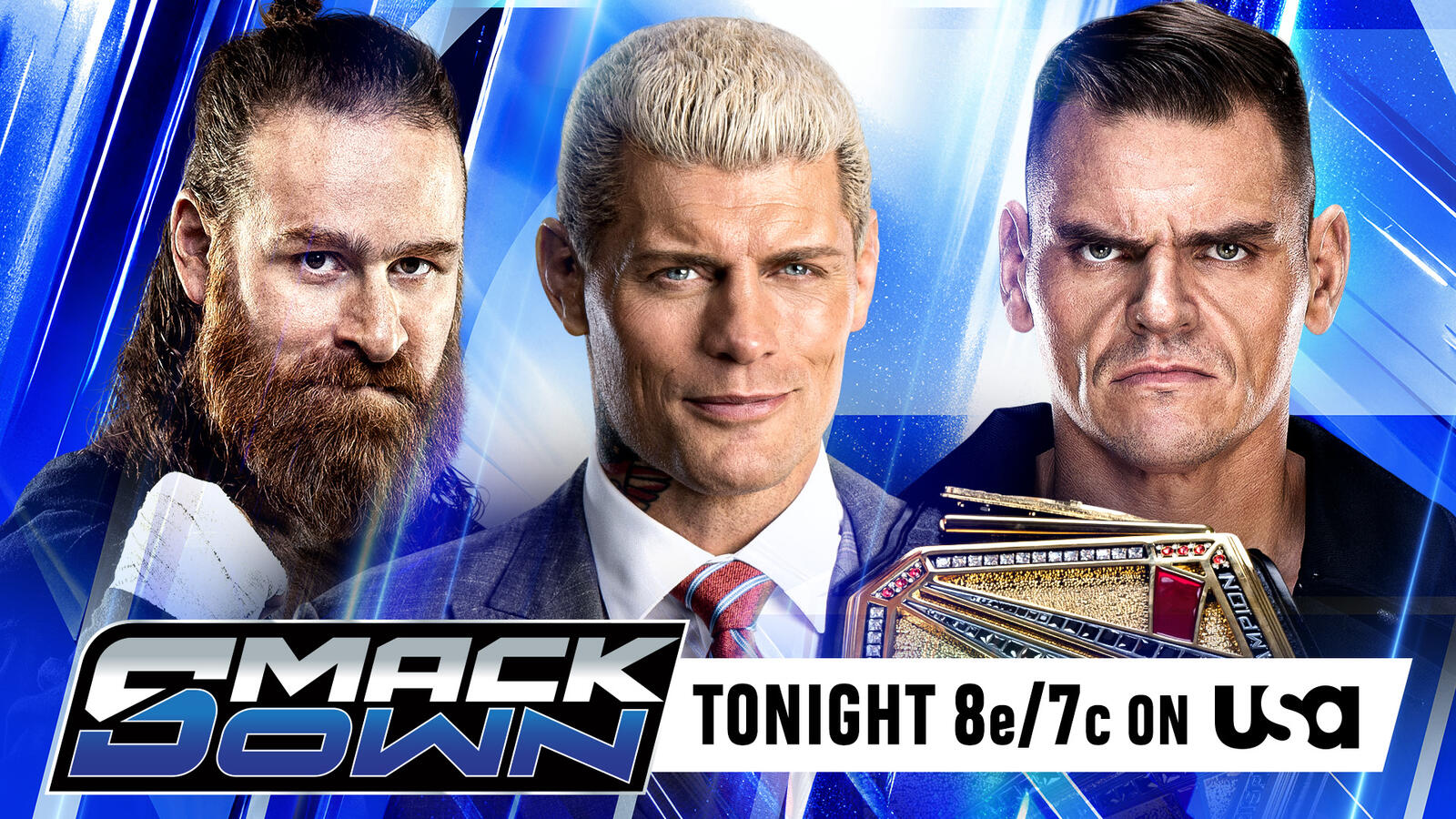 Cody Rhodes, Sami Zayn y GUNTHER cara a cara en WWE SmackDown