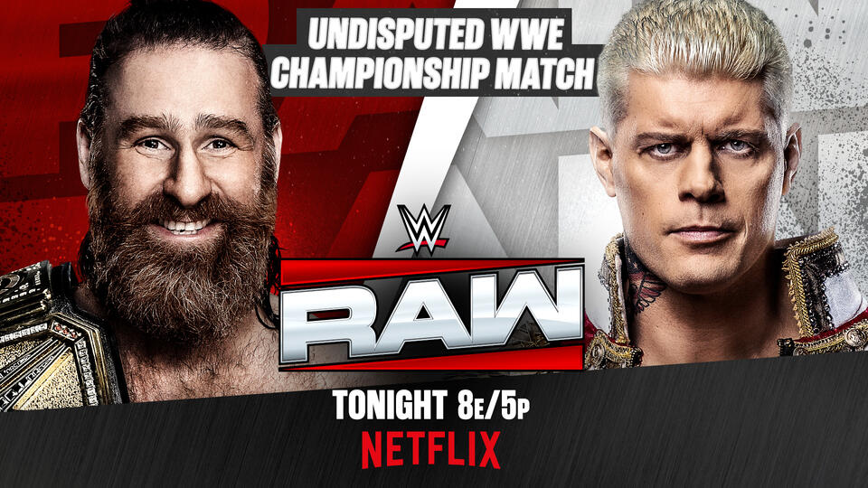 Imagen promocional para la lucha entre Cody y Sami