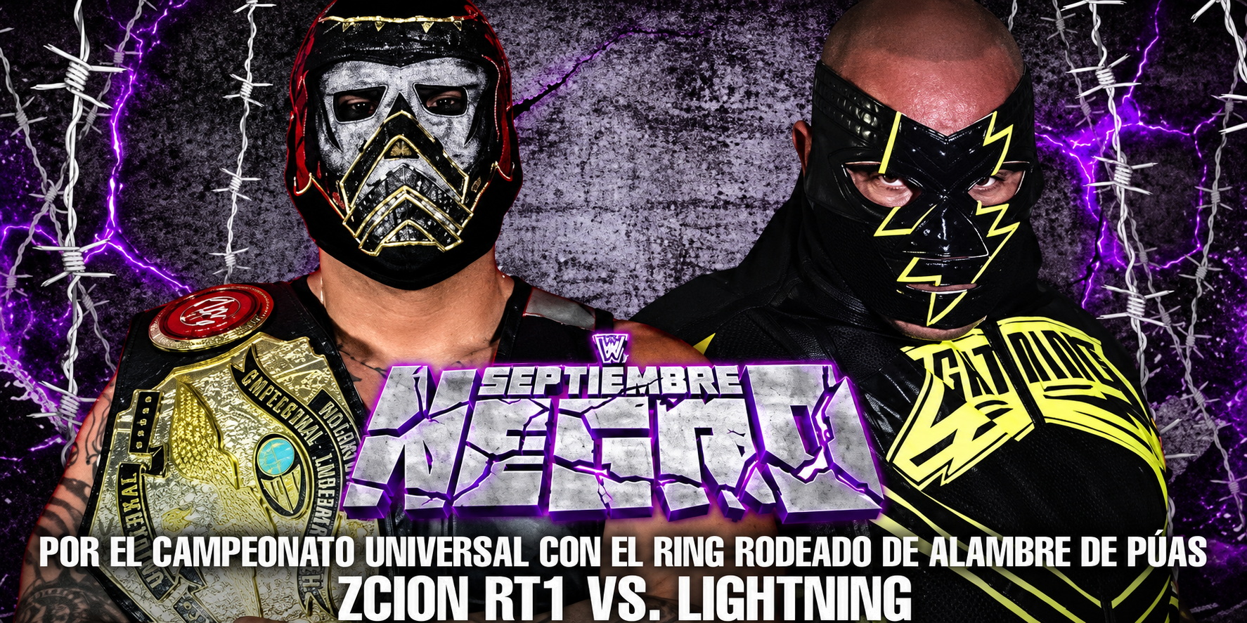 Zcion RT1 enfrenta a Lightning por el Campeonato Universal de WWC en Septiembre Negro.