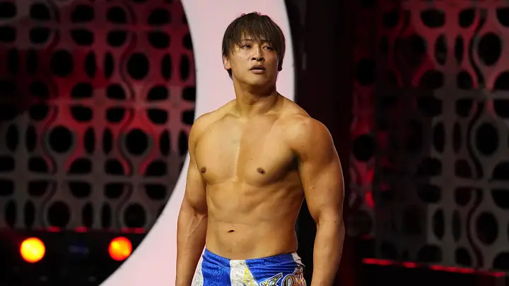 Kota Ibushi aparece durante una de sus presentaciones en All Elite Wrestling.